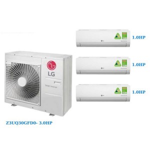 Combo Multi LG Inverter 1 Dàn Nóng 3 Hp Z3UQ30GFD0/AMNQ09GSJB0