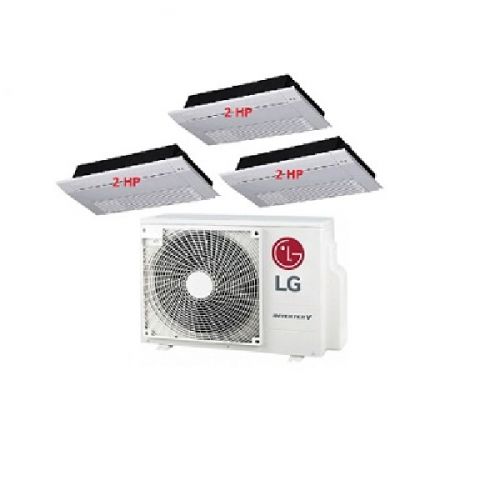 81.Máy Lạnh Multi LG 1 Dàn Nóng 5 Hp + 3 Dàn Lạnh Âm Trần 1 Hướng Thổi 2 Hp-A5UQ48GFA1/AMNQ18GTTA0