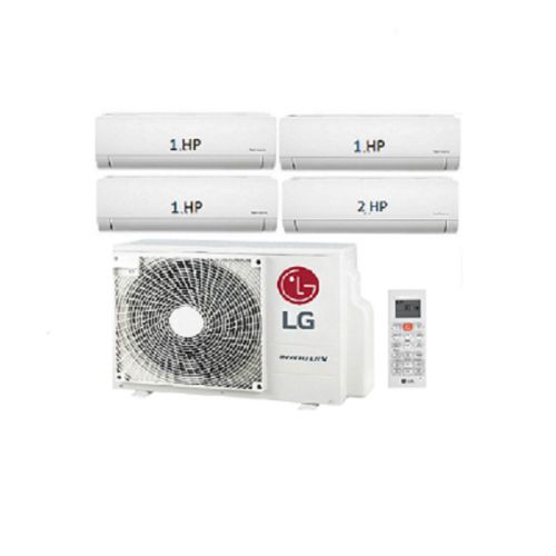 24.Máy Lạnh Multi LG 1 Dàn Nóng 4 Hp + 3 Dàn Lạnh Treo Tường 1 Hp + 1 Dàn Lạnh Treo Tường 2 Hp-A4UQ36GFD0/AMNQ09GSJA0 + AMNQ18GSKA0