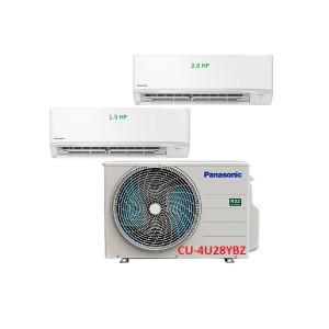 14.Máy Lạnh Multi Panasonic Inverter 1 Dàn Nóng 3 Hp + 2 Dàn Lạnh Treo Tường 1.5 Hp-2 Hp