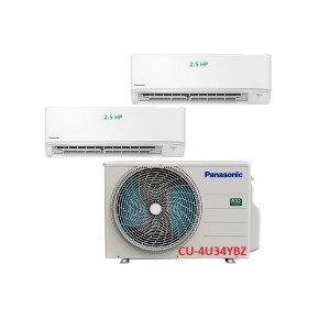  21.Máy Lạnh Multi Panasonic Inverter 1 Dàn Nóng 4 Hp + 2 Dàn Lạnh Treo Tường 2.5 Hp