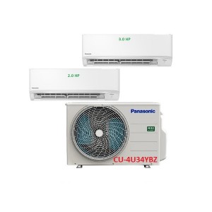 20.Máy Lạnh Multi Panasonic Inverter 1 Dàn Nóng 4 Hp + 2 Dàn Lạnh Treo Tường 2 Hp-3 Hp