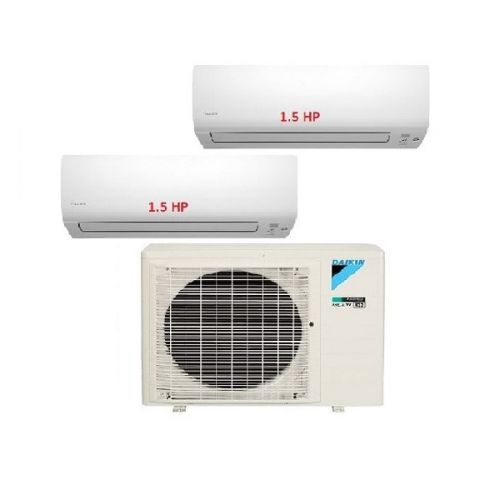 16.Máy Lạnh Multi DAIKIN Inverter 1 Dàn Nóng 2 HP + 2 Dàn Lạnh Treo Tường 1.5 HP - 3MKM52RVMV/CTKM35RVMV