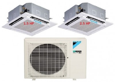 49.Máy Lạnh Multi DAIKIN Inverter 1 Dàn Nóng 3.5 HP + 2 Dàn Lạnh Âm Trần 1.5 HP-2.5 HP - 4MKM80RVMV/FFA35RV1V-FFA60RV1V