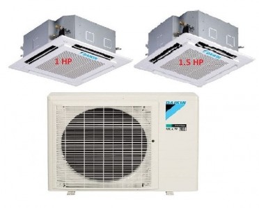 31.Máy Lạnh Multi DAIKIN Inverter 1 Dàn Nóng 2 HP + 2 Dàn Lạnh Âm Trần 1 HP-1.5 HP - 3MKM52RVMV/FFA25RV1V-FFA35RV1V