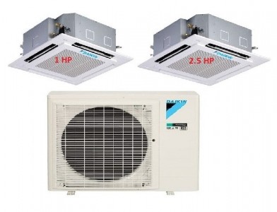 40.Máy Lạnh Multi DAIKIN Inverter 1 Dàn Nóng 3.5 HP + 2 Dàn Lạnh Âm Trần 1 HP-2.5 HP - 4MKM80RVMV/FFA25RV1V-FFA60RV1V