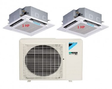 27.Máy Lạnh Multi DAIKIN Inverter 1 Dàn Nóng 2 HP + 2 Dàn Lạnh Âm Trần 1 HP - 3MKM52RVMV/FFA25RV1V