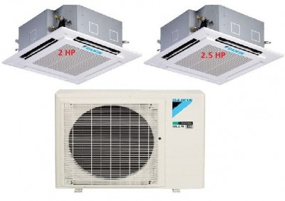 54.Máy Lạnh Multi DAIKIN Inverter 1 Dàn Nóng 4 HP + 2 Dàn Lạnh Âm Trần 2 HP- 2.5 HP - 5MKM100RVMV/FFA50RV1V- FFA60RV1V
