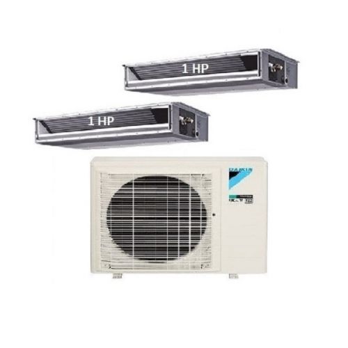 57.Máy Lạnh Multi DAIKIN Inverter 1 Dàn Nóng 2 HP + 2 Dàn Lạnh Giấu Trần Nối Ống Gió 1 HP - 3MKM52RVMV/CDXM25RVMV