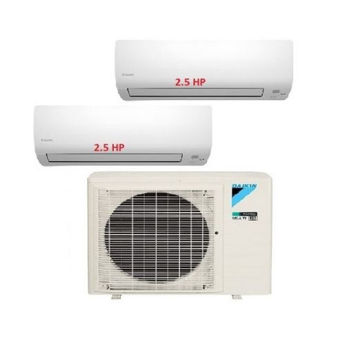 26.Máy Lạnh Multi DAIKIN Inverter 1 Dàn Nóng 4 HP + 2 Dàn Lạnh Treo Tường 2.5 HP – 5MKM100RVMV/CTKM60RVMV