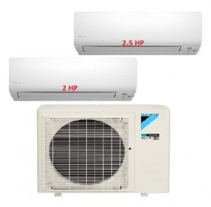 56.Máy Lạnh Multi DAIKIN Inverter 1 Dàn Nóng 4 HP + 2 Dàn Lạnh Treo Tường 2 HP- 2.5 HP - 5MKM100RVMV/CTKM50RVMV-CTKM60RVMV