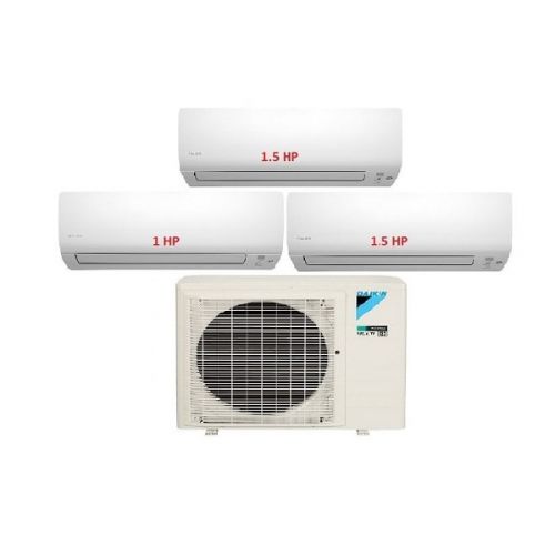 18.Máy Lạnh Multi DAIKIN Inverter 1 Dàn Nóng 3.5 HP + 3 Dàn Lạnh Treo Tường 1 HP – 1.5 HP - 4MKM80RVMV/CTKM25RVMV-CTKM35RVMV