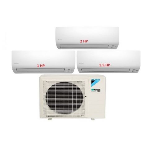 22.Máy Lạnh Multi DAIKIN Inverter 1 Dàn Nóng 4 HP + 3 Dàn Lạnh Treo Tường 1 HP-1.5 HP-2 HP - 5MKM100RVMV/CTKM25RVMV- CTKM35RVMV-CTKM50RVMV