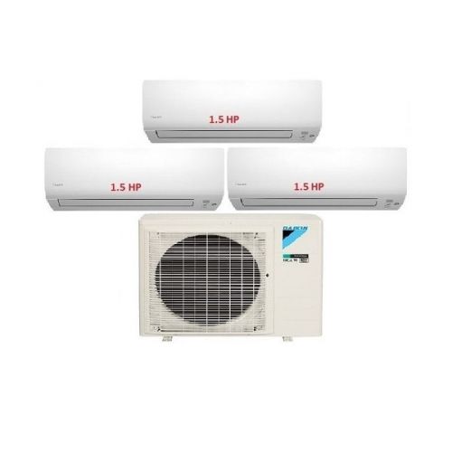 19.Máy Lạnh Multi DAIKIN Inverter 1 Dàn Nóng 4 HP + 3 Dàn Lạnh Treo Tường 1.5 HP - 5MKM100RVMV/CTKM35RVMV