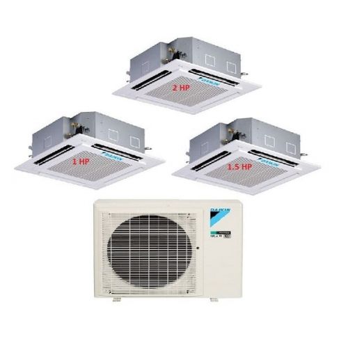 48.Máy Lạnh Multi DAIKIN Inverter 1 Dàn Nóng 4 HP + 3 Dàn Lạnh Âm Trần 1 HP - 1.5 HP - 2 HP - 5MKM100RVMV/FFA25RV1V-FFA35RV1V-FFA50RV1V