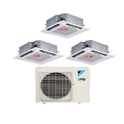 44.Máy Lạnh Multi DAIKIN Inverter 1 Dàn Nóng 3.5 HP + 3 Dàn Lạnh Âm Trần 1 HP-1.5 HP - 4MKM80RVMV/FFA25RV1V-FFA35RV1V