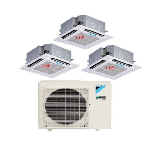 28.Máy Lạnh Multi DAIKIN Inverter 1 Dàn Nóng 3 HP + 3 Dàn Lạnh Âm Trần 1 HP - 4MKM68RVMV/FFA25RV1V