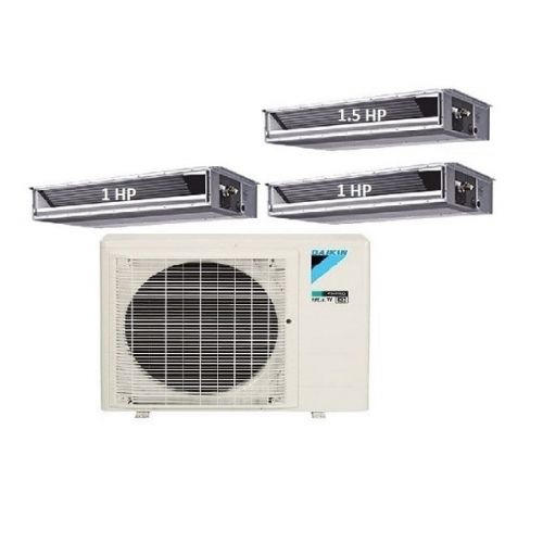 63.Máy Lạnh Multi DAIKIN Inverter 1 Dàn Nóng 3.5 HP + 3 DLGTNÔG 1 HP-1.5 HP-4MKM80RVMV/CDXM25RVMV-CDXM35RVMV