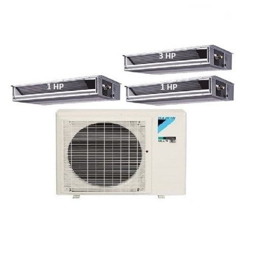 86.Máy Lạnh Multi DAIKIN Inverter 1 Dàn Nóng 4 HP + 3 DLGTNÔG 1 HP - 3 HP