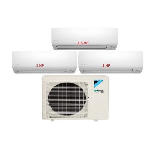 15.Máy Lạnh Multi DAIKIN Inverter 1 Dàn Nóng 4 HP + 3 Dàn Lạnh Treo Tường 1 HP – 2.5 HP - 5MKM100RVMV/CTKM25RVMV-CTKM60RVMV