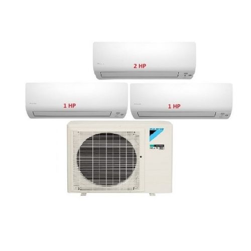 11.Máy Lạnh Multi DAIKIN Inverter 1 Dàn Nóng 3.5 HP + 3 Dàn Lạnh Treo Tường 1 HP - 2 HP - 4MKM80RVMV/CTKM25RVMV-CTKM50RVMV