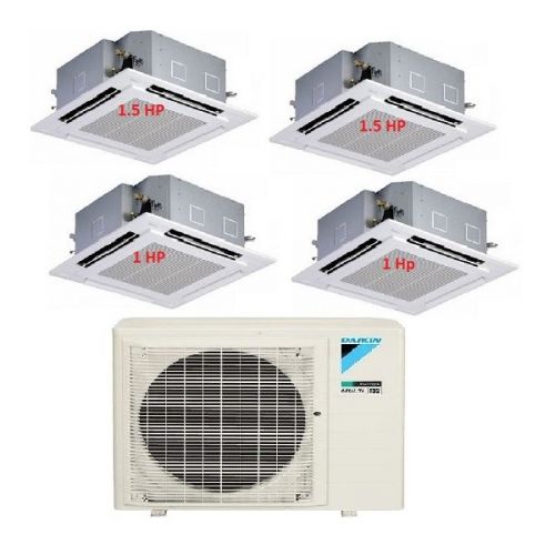 34.Máy Lạnh Multi DAIKIN Inverter 1 Dàn Nóng 4 HP + 4 Dàn Lạnh Âm Trần 1 HP-1.5 HP – 5MKM100RVMV/FFA25RV1V-FFA35RV1V