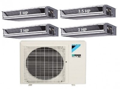 65.Máy Lạnh Multi DAIKIN Inverter 1 Dàn Nóng 4 HP + 4 DLGTNÔG 1 HP-1.5 HP-5MKM100RVMV/CDXM25RVMV-CDXM35RVMV