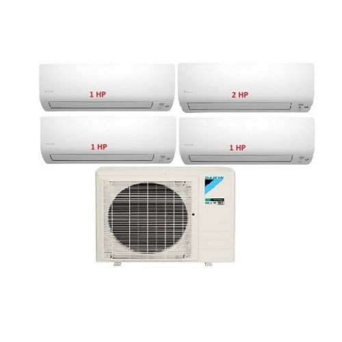 12.Máy Lạnh Multi DAIKIN Inverter 1 Dàn Nóng 4 HP + 4 Dàn Lạnh Treo Tường 1 HP – 2 HP - 5MKM100RVMV/CTKM25RVMV-CTKM50RVMV