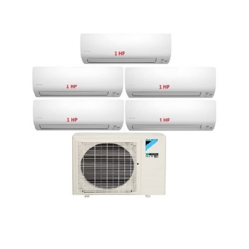 4.Máy Lạnh Multi DAIKIN Inverter 1 Dàn Nóng 4 HP + 5 Dàn Lạnh Treo Tường 1 HP - 5MKM100RVMV/CTKM25RVMV