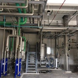 Thi công hệ thống máy lạnh Chiller tại Nhà Hàng
