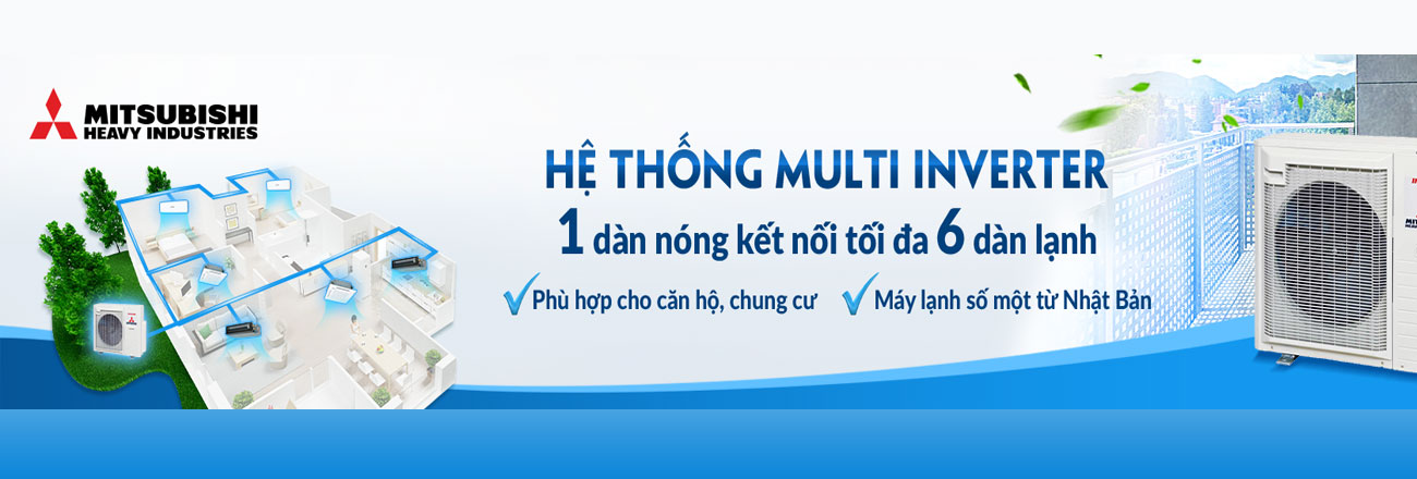 Máy lạnh mitshubishi Heavy tại Hồ Chí Minh