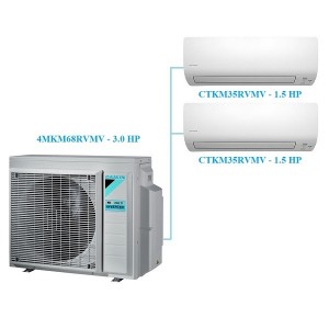 Combo Multi Daikin Inverter 1 Dàn Nóng 3 HP + 2 Dàn Lạnh 1.5 HP