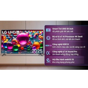Smart Tivi LG AI 4K 50UA8450PSA 50 inch