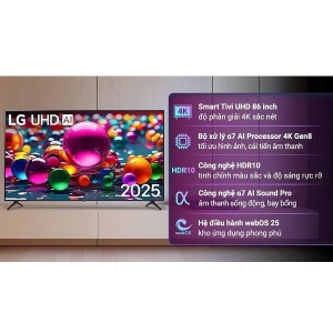 Smart Tivi LG AI 4K 86UA8450PSA 86 inch