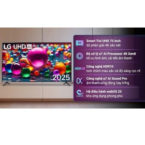 Smart Tivi LG AI 4K 75UA8450PSA 75 inch