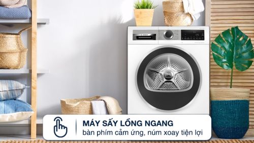So Sánh Máy Sấy Bơm Nhiệt Bosch 9kg WQG24570SG Và WQG24200SG: Nên Mua Loại Nào?