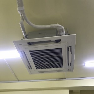 Thi công lắp đặt máy lạnh VRF Toshiba tại Hậu Giang