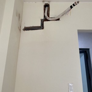 Thi công ống đồng điều hòa âm tường tại Tây Ninh